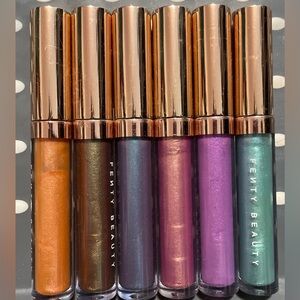 Ultra Rare Fenty Beauty Iridescent Lip Luminizer Set of 6